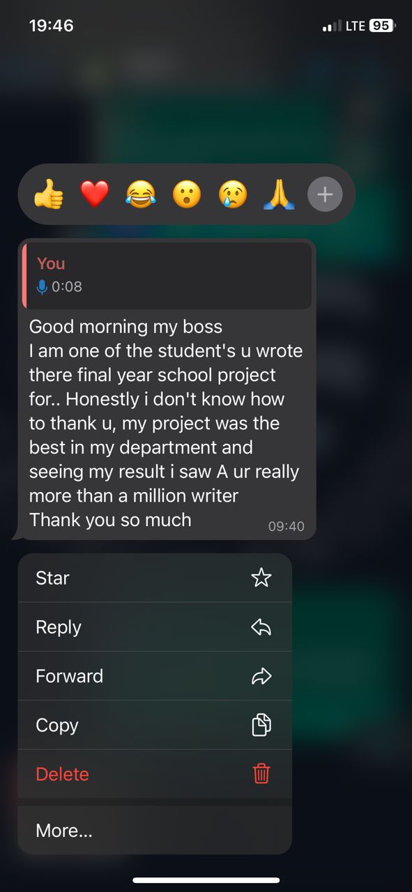 Student Testimonial